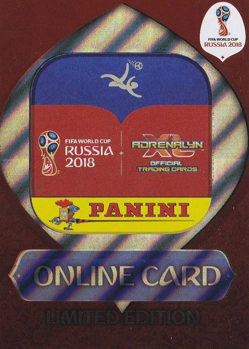 Russia 2018 : FIFA World Cup Adrenalyn XL - Online Card
