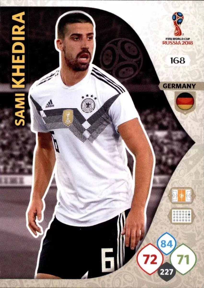 Russia 2018 : FIFA World Cup Adrenalyn XL - Sami Khedira - Germany