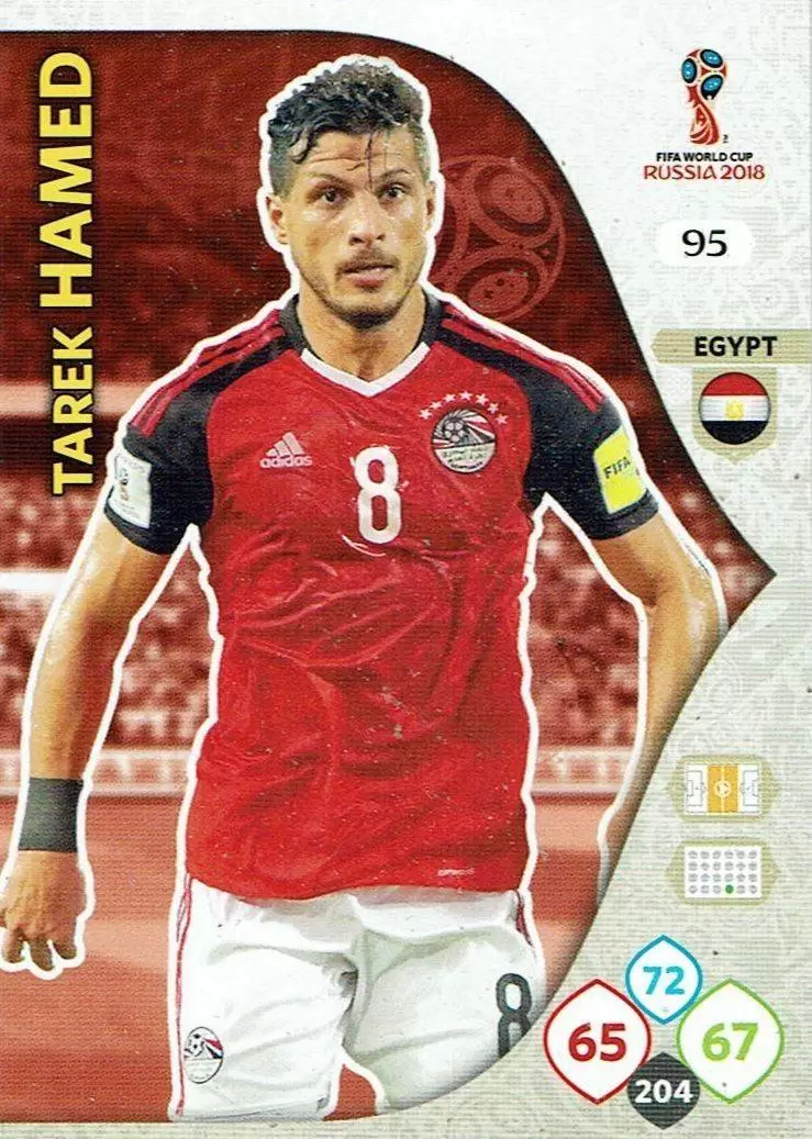 Russia 2018 : FIFA World Cup Adrenalyn XL - Tarek Hamed - Egypt