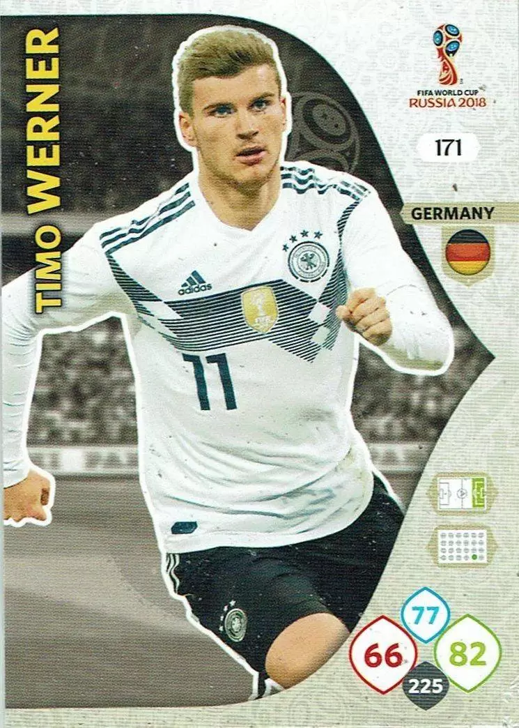 Russia 2018 : FIFA World Cup Adrenalyn XL - Timo Werner - Germany