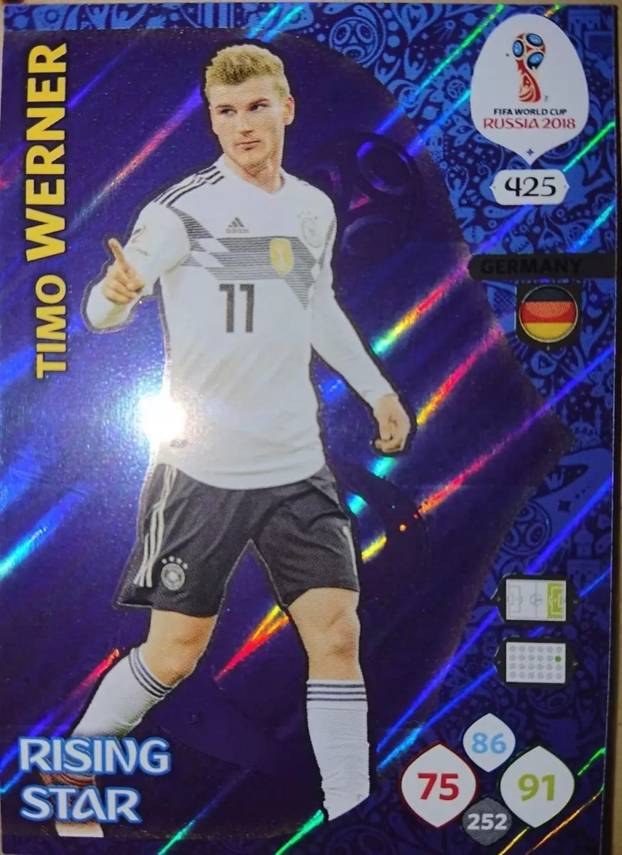 Russia 2018 : FIFA World Cup Adrenalyn XL - Timo Werner - Germany