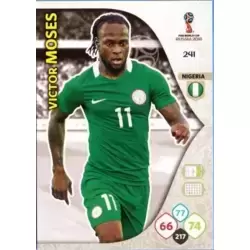 Panini 482 Victor Moses Nigeria FIFA WM 2014 Brasilien 