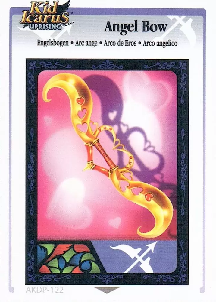 Kid Icarus Uprising AR cards - Angel Bow