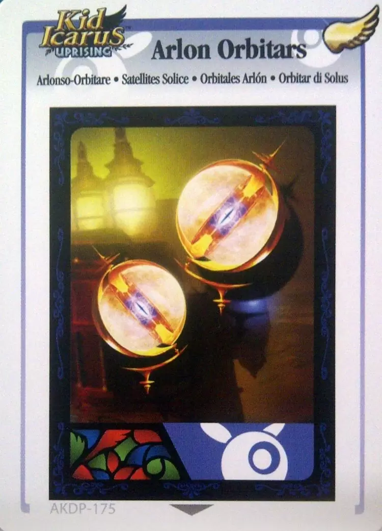 Kid Icarus Uprising AR cards - Arlon Orbitars