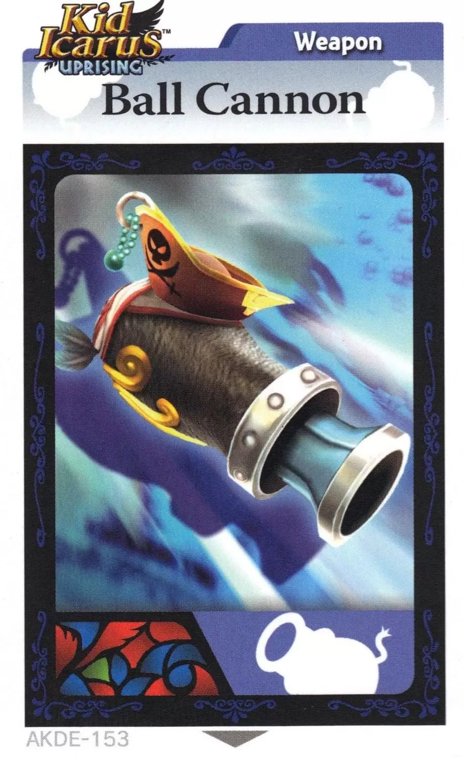 Kid Icarus Uprising AR cards - Ball Cannon