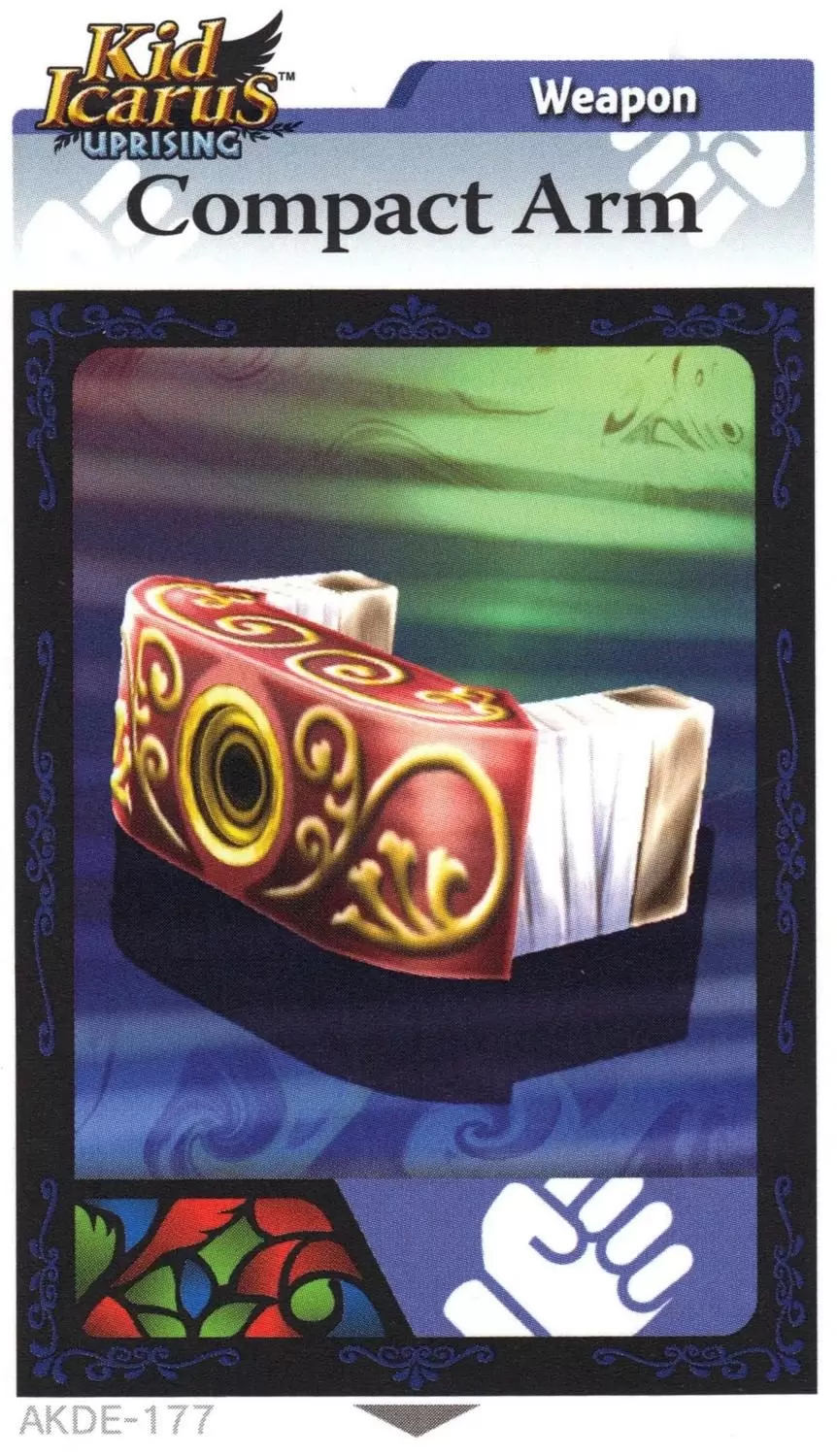 Kid Icarus Uprising AR cards - Compact Arm