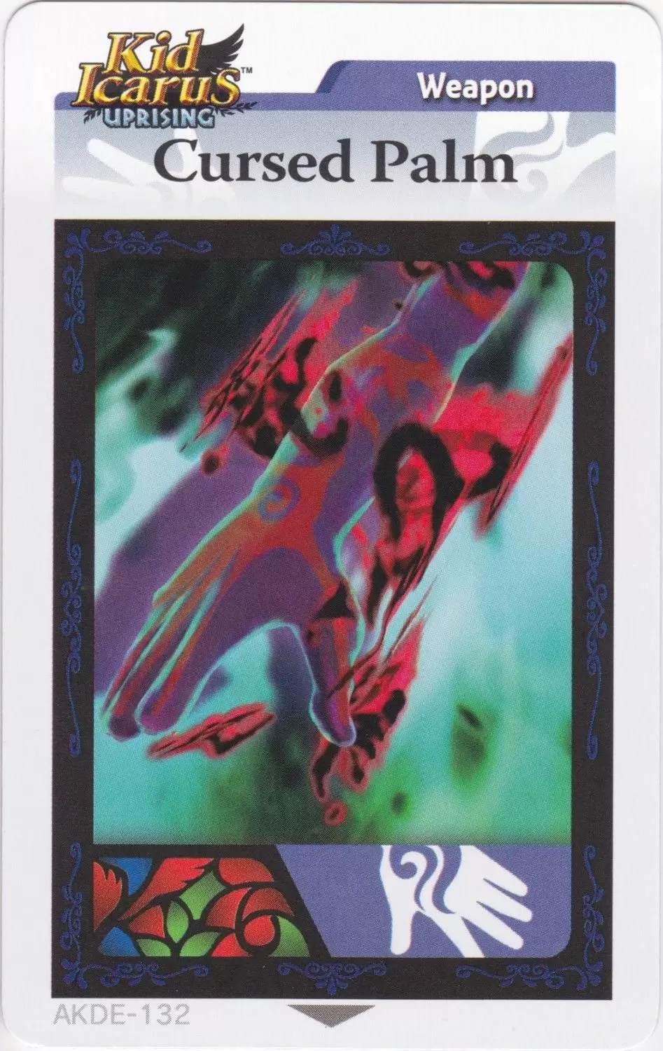 Kid Icarus Uprising AR cards - Cursed Palm