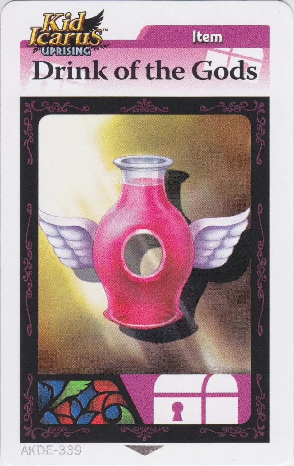 Kid Icarus Uprising AR cards - Drink of the Gods
