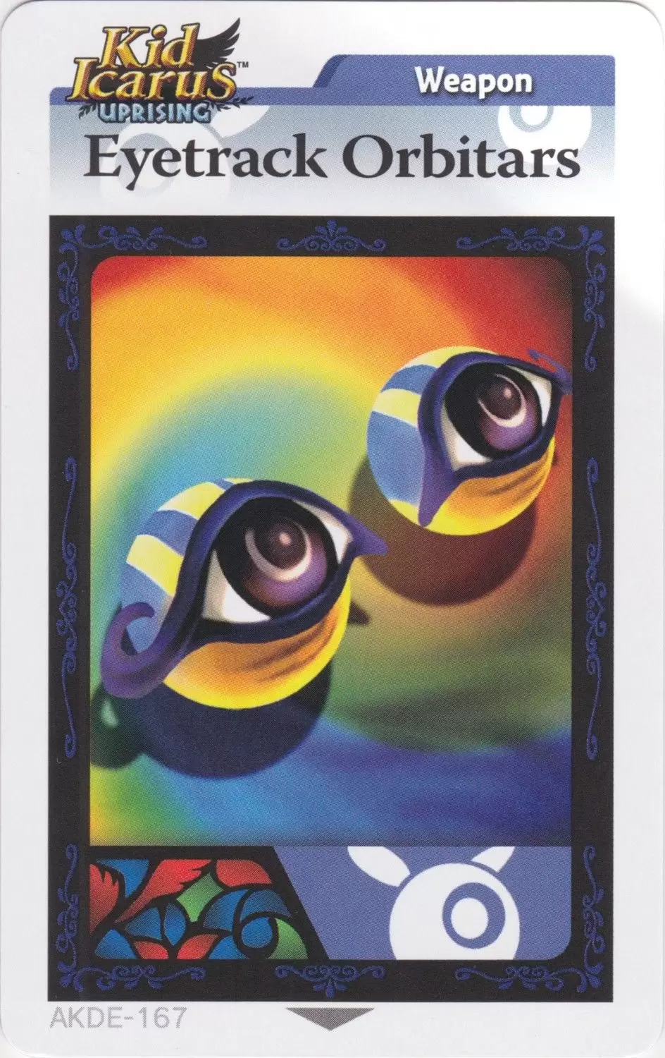 Kid Icarus Uprising AR cards - Eyetrack Orbitars