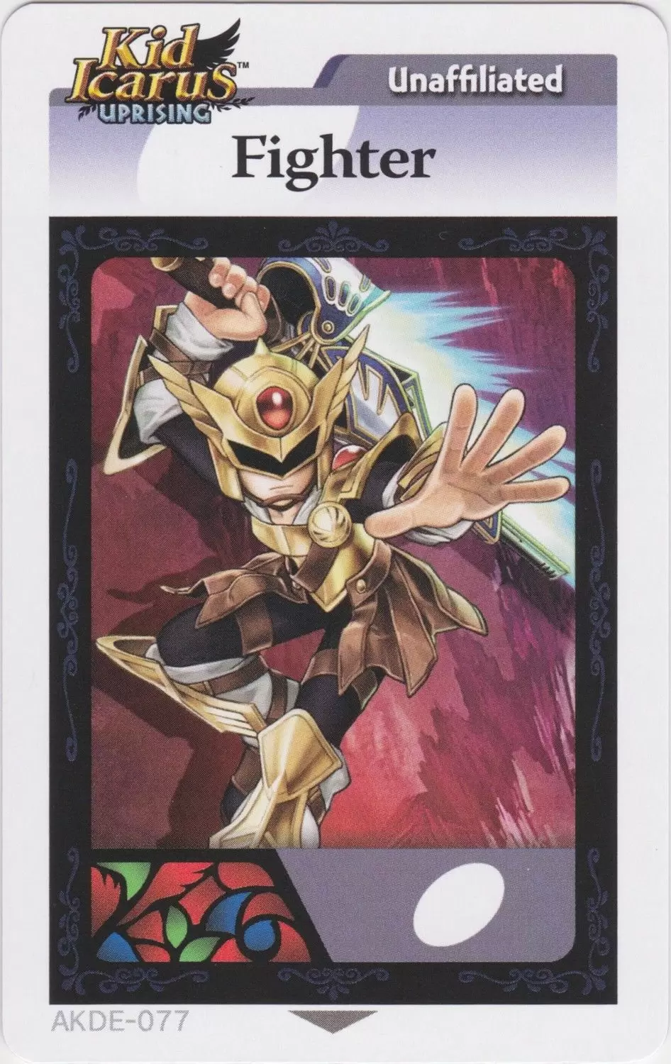 Kid Icarus Uprising AR cards - Fighter