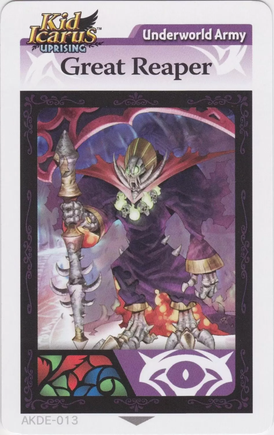 Kid Icarus Uprising AR cards - Great Reaper