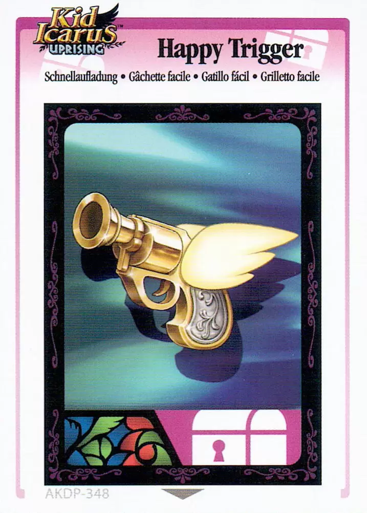 Kid Icarus Uprising AR cards - Happy Trigger