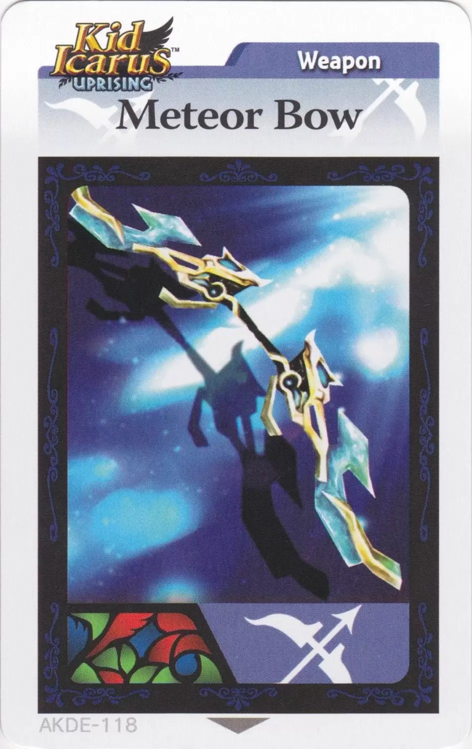 Kid Icarus Uprising AR cards - Meteor Bow