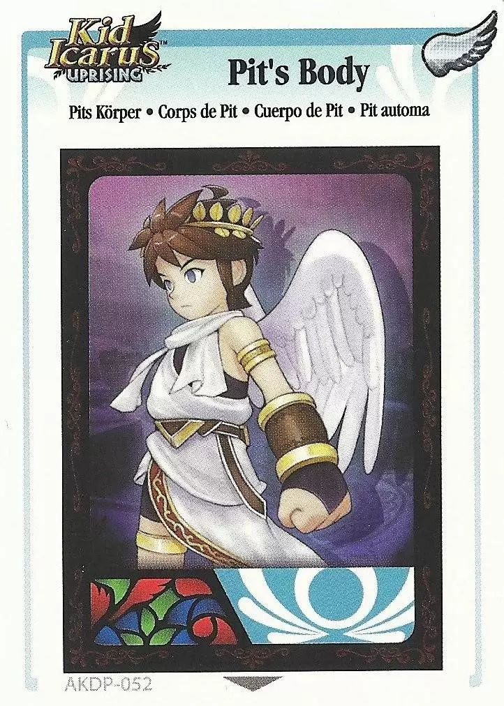 Kid Icarus Uprising AR cards - Pit\'s Body