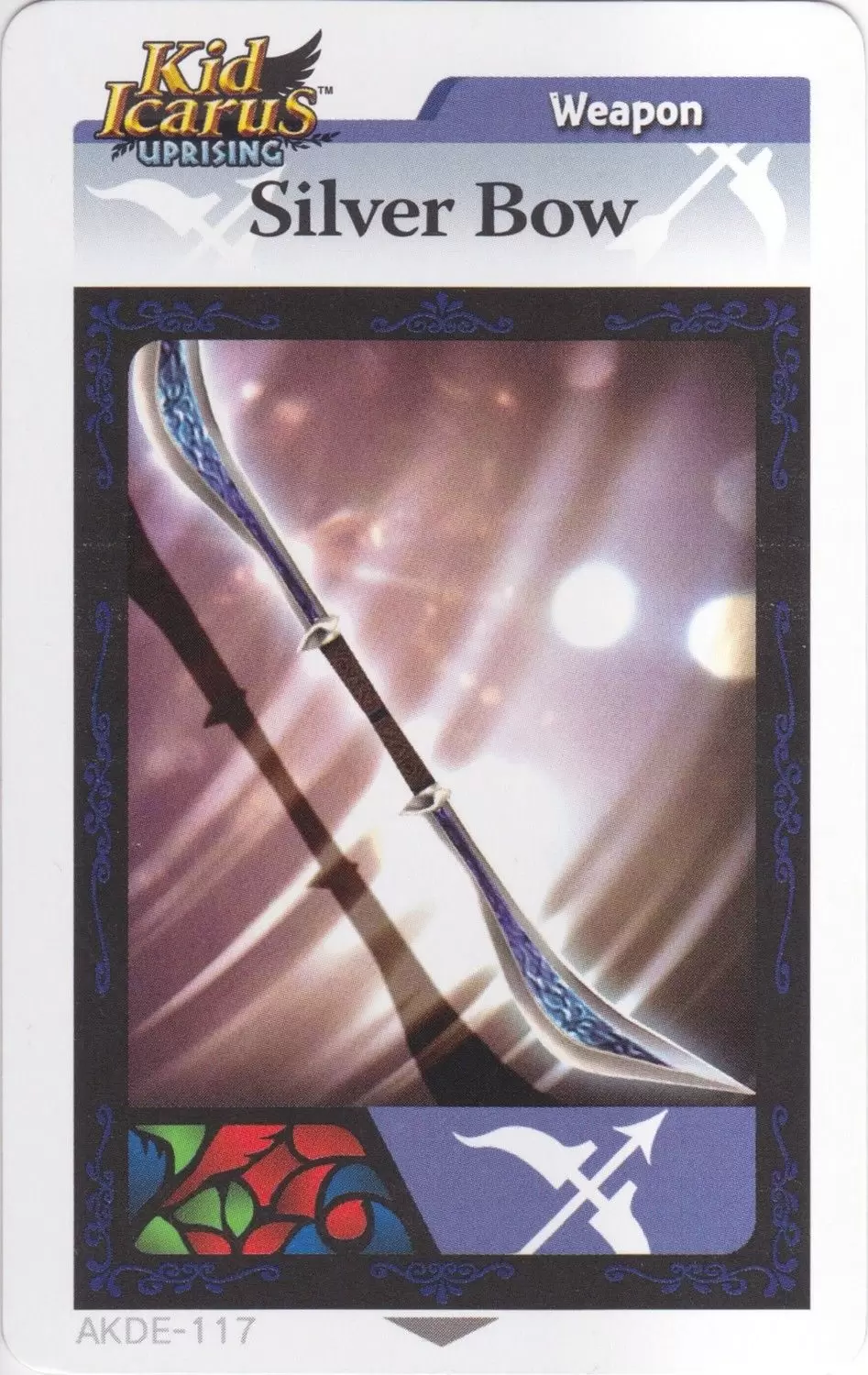 Kid Icarus Uprising AR cards - Silver Bow