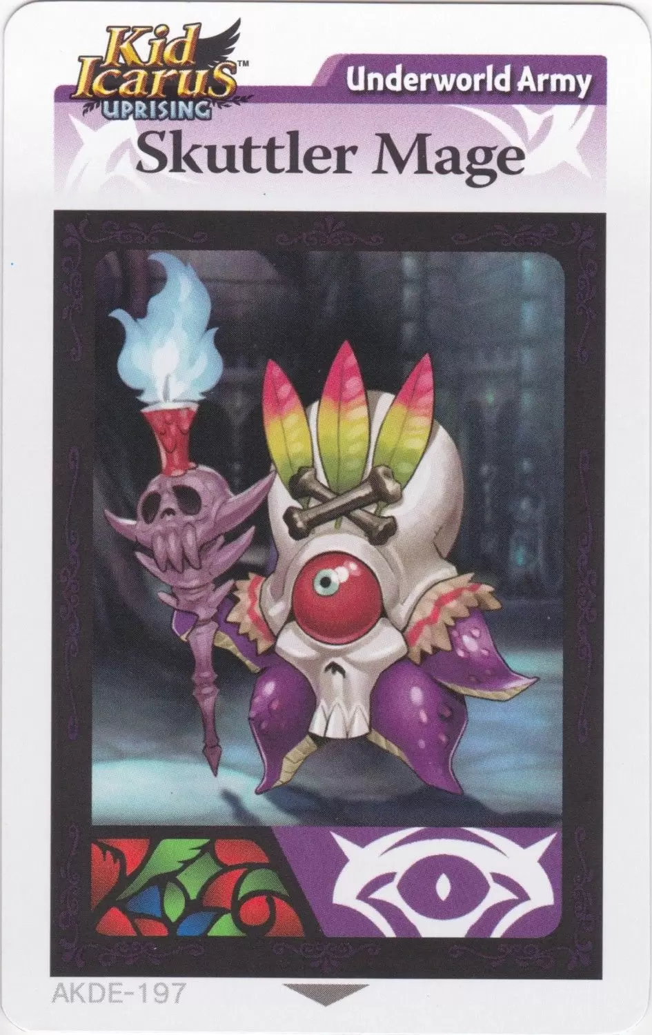 Kid Icarus Uprising AR cards - Skuttler Mage