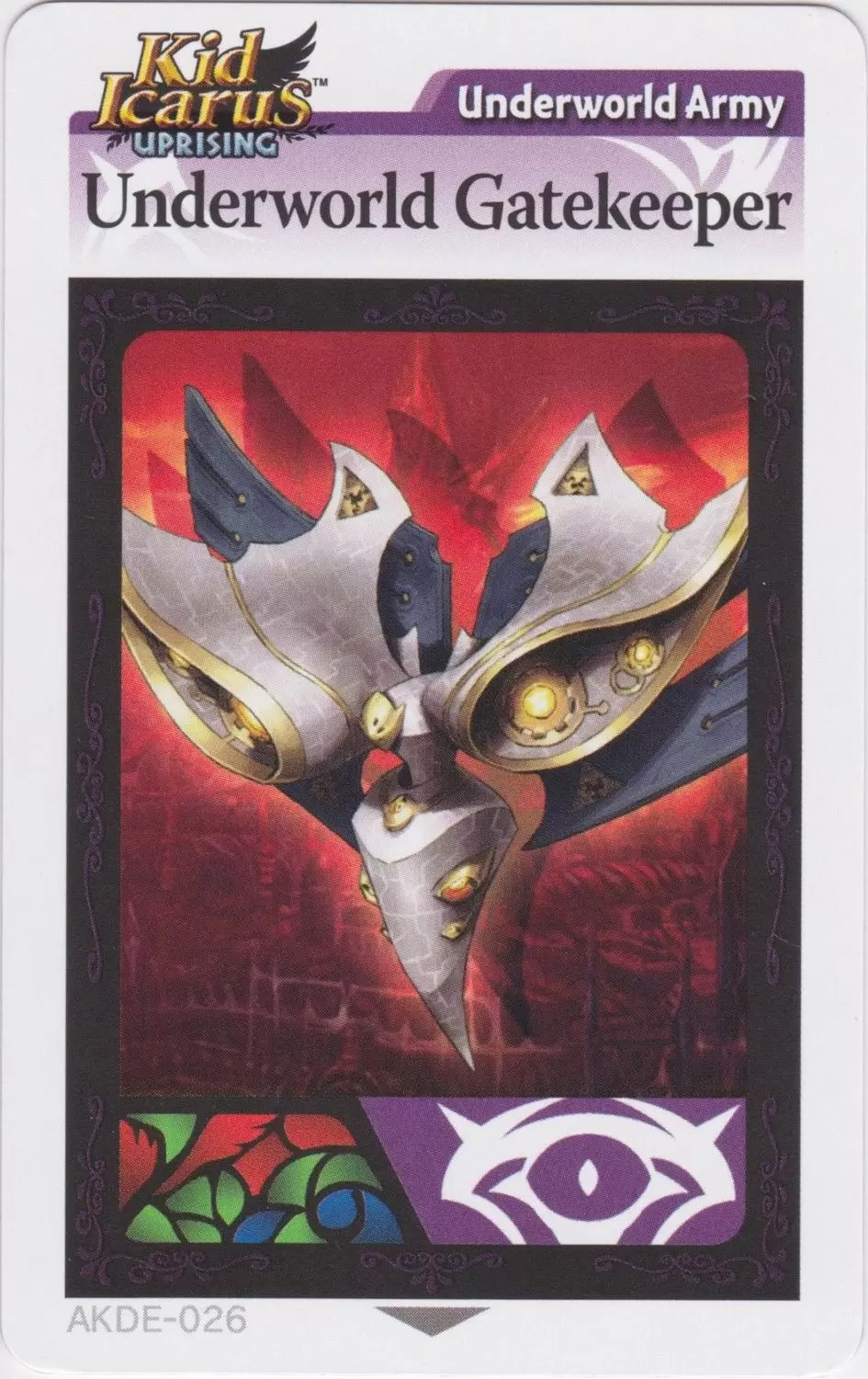 Kid Icarus Uprising AR cards - Underworld Gatekeeper