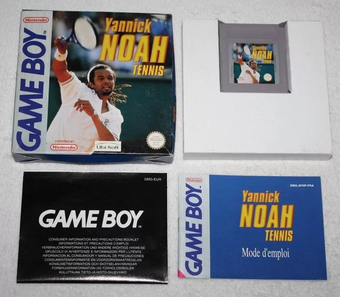 Game Boy Games - Yannick Noah Tennis