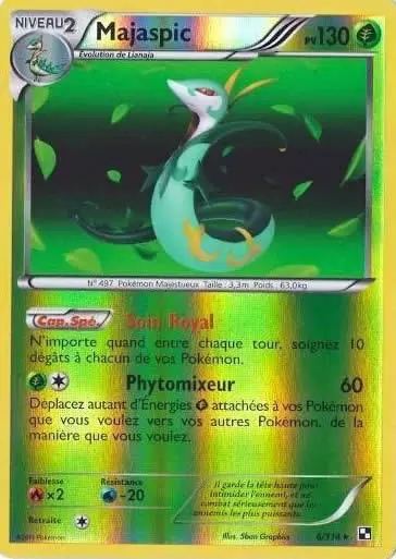 Pokémon Série Noir et Blanc - Majaspic Reverse
