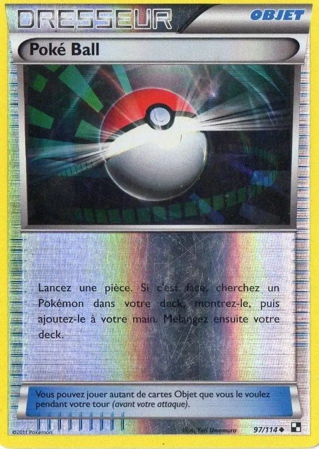 Pokémon Série Noir et Blanc - Poké Ball Reverse