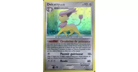 Carte Pokemon Delcatty Holo Platine Fr Neuf Collectible Card Games Pok Mon Trading Card Game