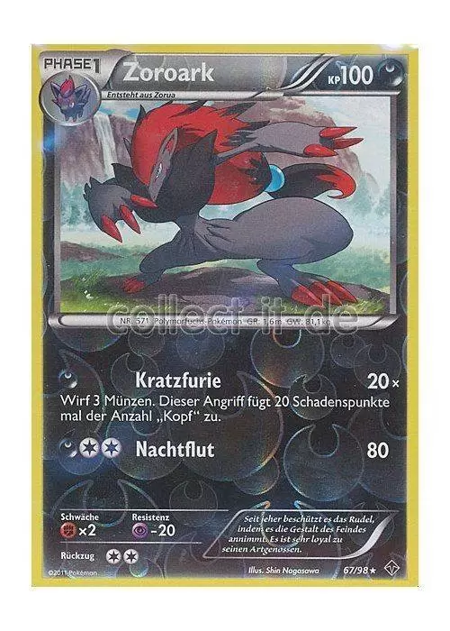 Pouvoirs Emergeants - Zoroark Reverse