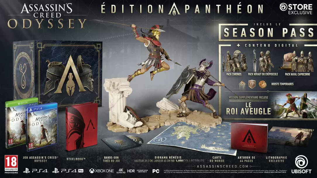 UBI Collectibles - Assassin\'s Creed Odyssey : Pantheon Edition