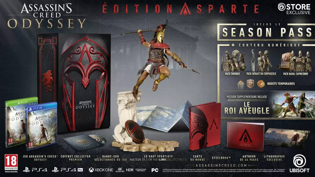 UBI Collectibles - Assassin\'s Creed Odyssey : Spartan Edition Le saut du Spartiate