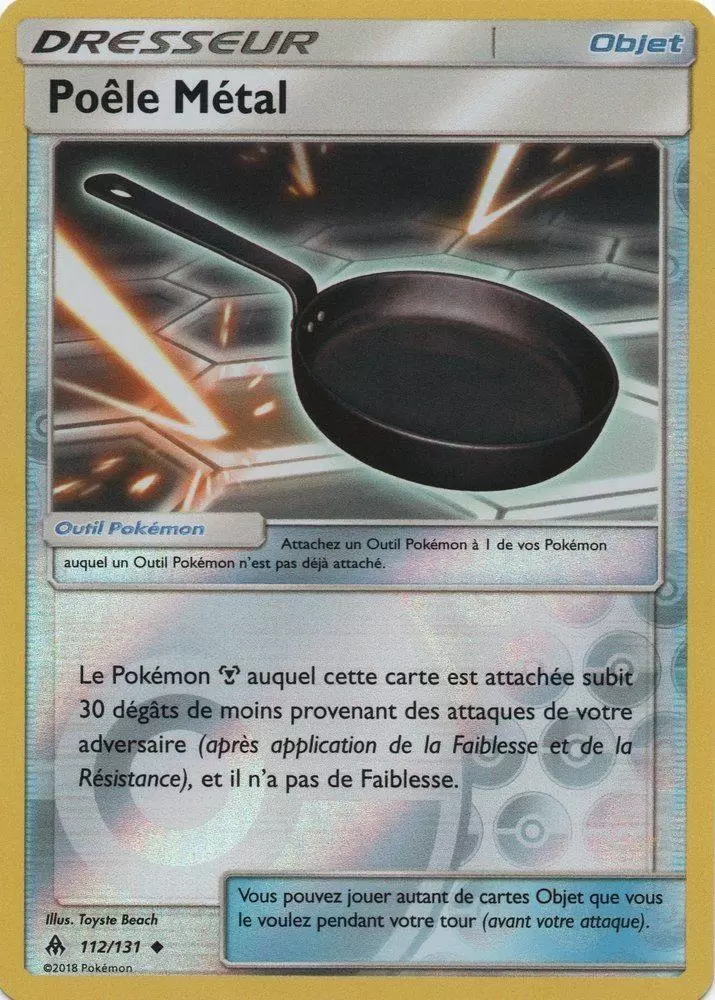 Lumière Interdite - Poêle Métal Reverse