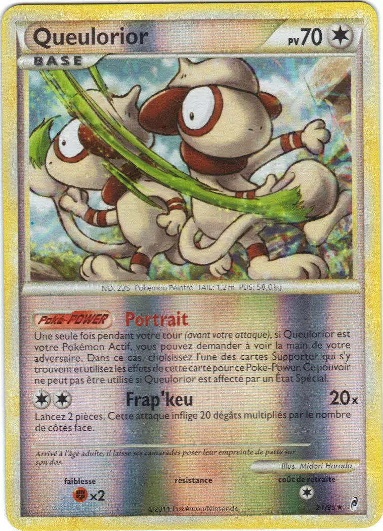 Pokémon L\'appel des Légendes - Queulorior Reverse