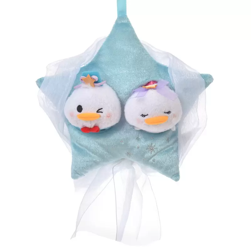Tsum Tsum Plush Bag And Box Sets - The Donald & Daisy star set