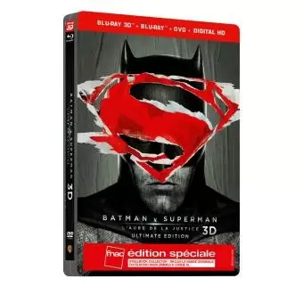 Blu-ray Steelbook - Batman V Superman : L\' aube de la Justice Edition FNAC