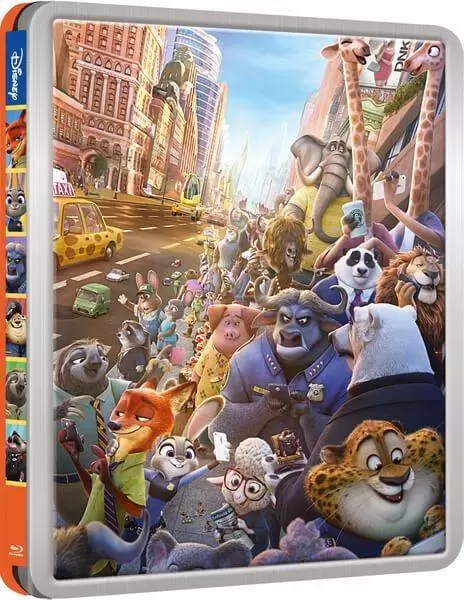 Les grands classiques de Disney en Blu-Ray - Zootopie (Steelbook)