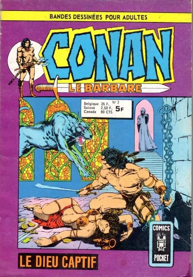 Conan (Comics Pocket) - Le dieu captif
