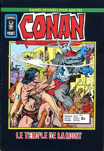 Conan (Comics Pocket) - Le temple de la mort