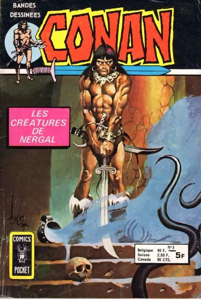 Conan (Comics Pocket) - Les créatures de Nergal