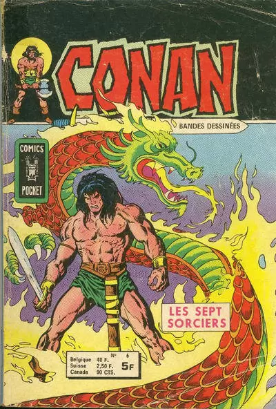 Conan (Comics Pocket) - Les sept sorciers