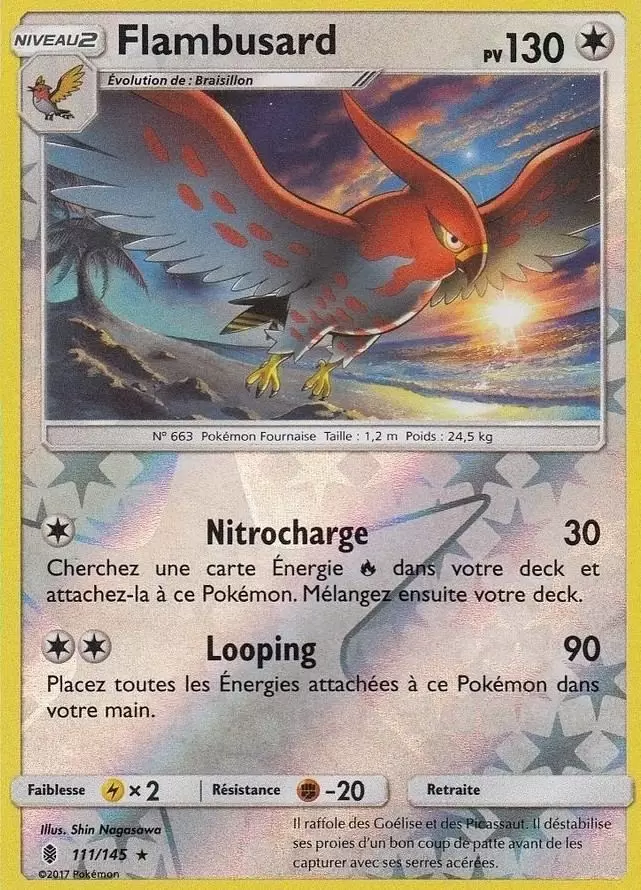 Gardiens Ascendants - Talonflame Reverse Version