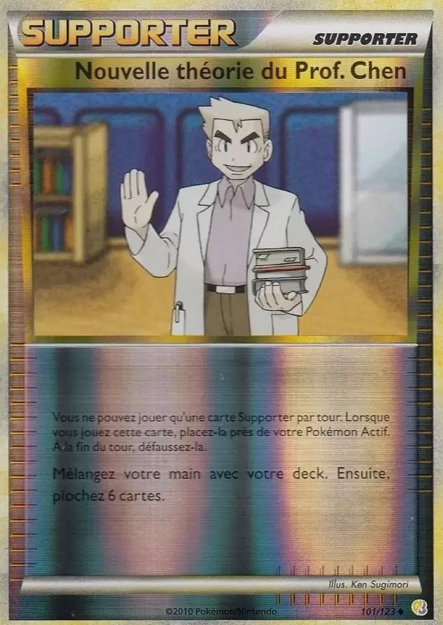 Pokémon Série HeartGold et SoulSilver - Nouvelle théorie du Prof. Chen Reverse