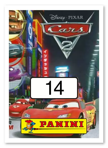 Cars 2 - Sticker n°14