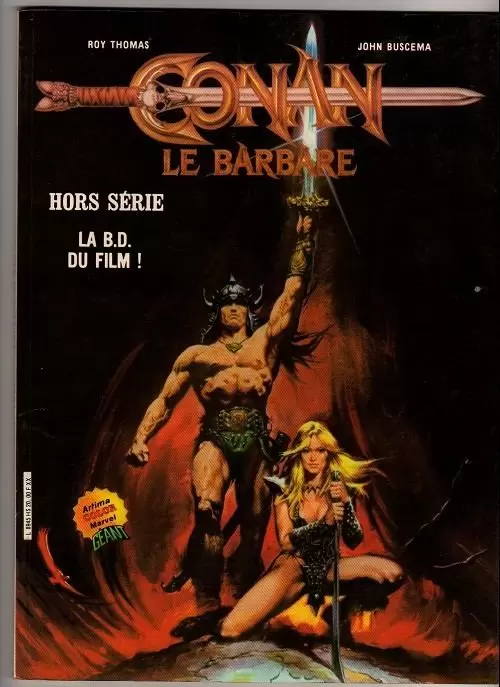 Conan - Artima Color Marvel Géant - Conan le barbare - La BD du film!