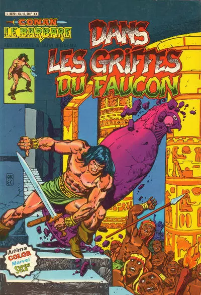 Conan le Barbare  - 1ère série - Dans les griffes du Faucon