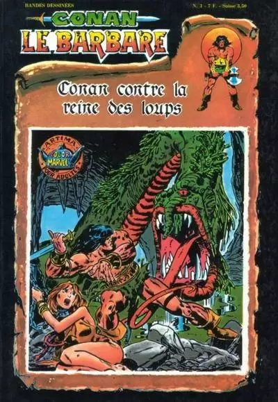 Conan le Barbare - 1ère série - Conan contre la reine des loups