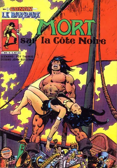 Conan le Barbare  - 1ère série - Mort sur la Côte Noire