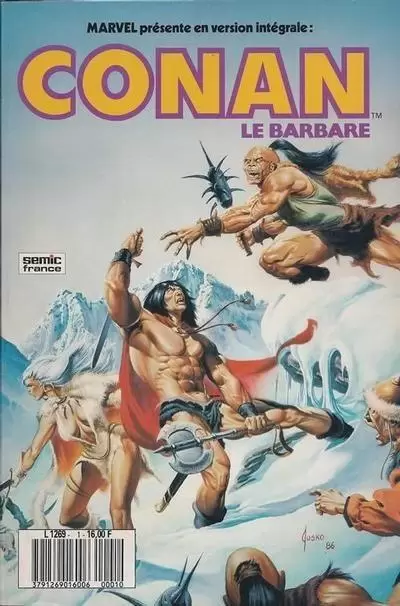 Conan le Barbare  - 3ème série (Semic) - Conan le Barbare n° 1