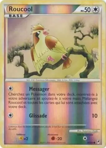 Pokémon L\'appel des Légendes - Roucool Reverse
