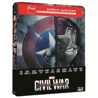 Blu-ray Steelbook - Captain America : Civil War Edition FNAC