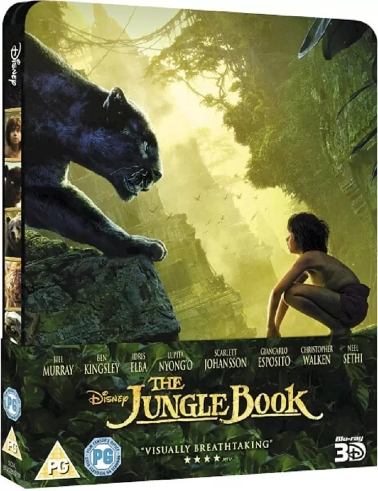 Blu-ray Steelbook - Le Livre de la Jungle Edition ZAVVI