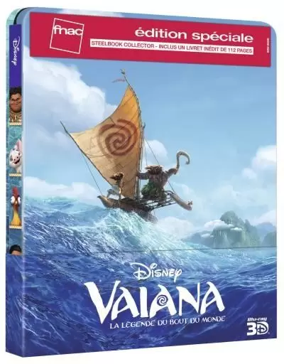 Les grands classiques de Disney en Blu-Ray - Vaïana (Steelbook)