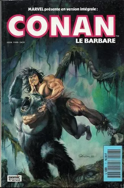 Conan le Barbare  - 3ème série (Semic) - Conan le Barbare n° 7